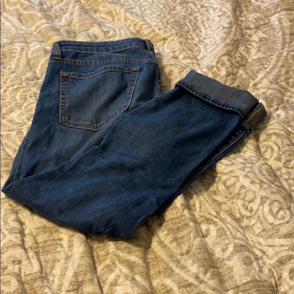 Gap skinny ankle jeans stretchy size 1